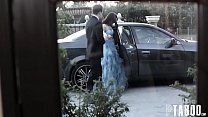 hot petite teen babe got gangbang in her first prom
